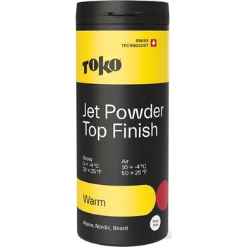 Lyžařský vosk Toko Jet Powder Top Finish Warm - 30 g (10°C /-4°C) 30g