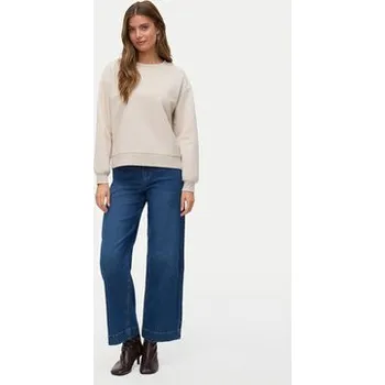 Dámská móda Vero Moda Mikina Daisy 10338101 Béžová Regular Fit M