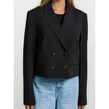 Sinsay - Krátké sako - černá - 757FI-99X - 757FI-99X-XXL