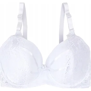 Podprsenka Royalfashion vyztužená podprsenka bílá velikost 80D