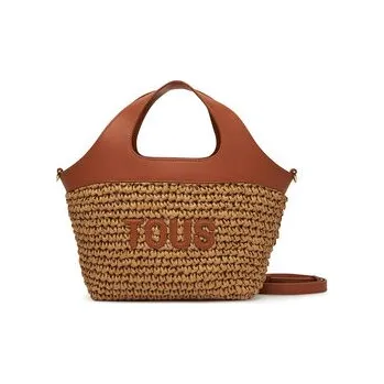 Oblečení a móda Kabelka TOUS Lirio Rafia 2002205343 Hnědá OS