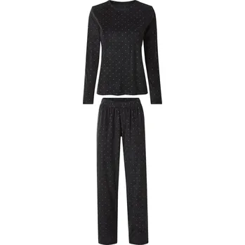 Dámské pyžamo esmara® Dámské fleecové pyžamo (černá, M(40/42))
