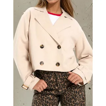 Sinsay - Trenčkot - béžová - 586DA-08X - 586DA-08X-XXL