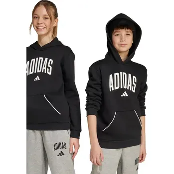 Chlapecká mikina Dětská mikina adidas JM1536 černá 99X, vel. 128