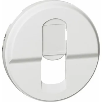 Elektrická zásuvka Plaketa telekomunikační zásuvky Legrand Celiane bílá - 068251