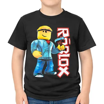 Chlapecké tričko TifanTEX Tričko dětské Roblox černé