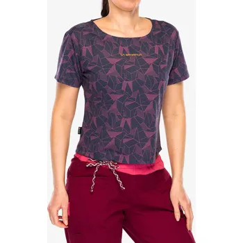 Dámské oblečení Dámské lezecké triko La Sportiva Dimension T-Shirt - night sky/rosebay
