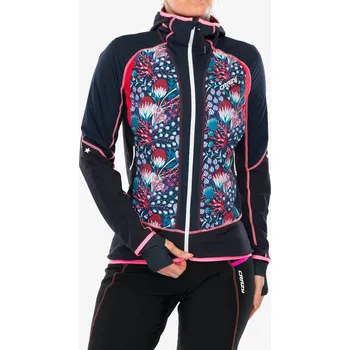 Hybridní bunda dámská Crazy Jkt Channel - print leila blue