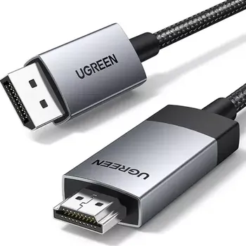 Video kabel Ugreen DP119 DisplayPort - HDMI kabel 2m šedá (15774)