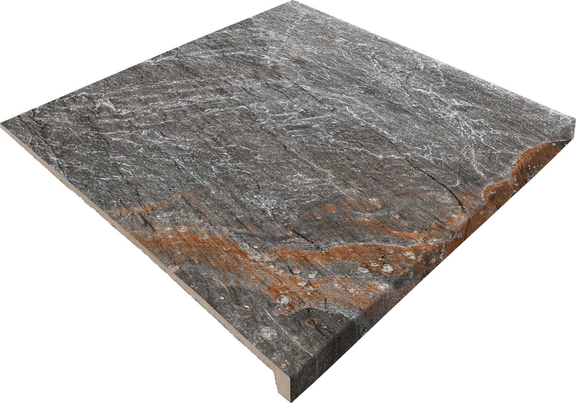 Keros Ardesia Antracita 33x33x1,2 extr. R11, PEI III, V2, Antislip schodovka mraz.