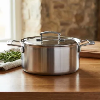 Hrnec DEMEYERE Industry 5,2 l - nerezový hrnec s pokličkou