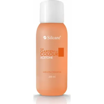 Silcare Acetone na odstranění hybridního laku The Garden of Color Melon Orange 300ml