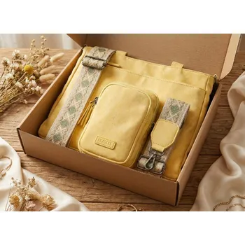 Kabelka Beagles Dárková sada kabelek pro ženu - Malaga 2 - shopper + crossbody