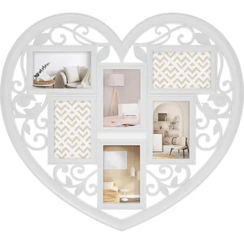 Rám na obraz LIVARNO® Fotorámeček (Srdce bílé)