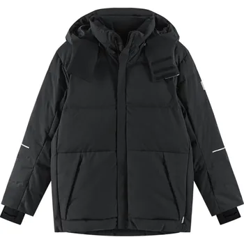 Kojenecká bunda REIMA dětská péřová bunda Ranua - Black vel. 158 cm