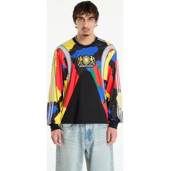 cyklistický dres Dres adidas x Brain Dead Ls Jersey Black/ Eqtyel XL