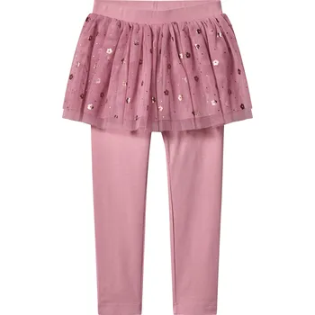 Dívčí oblečení lupilu® Dívčí tylová sukně s legínami (lila fialová, 110/116)