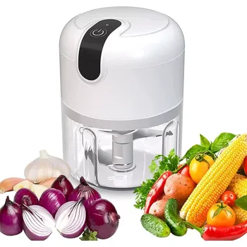 Inteligentní akumulátorový elektrický sekáček - 250 ml bílá