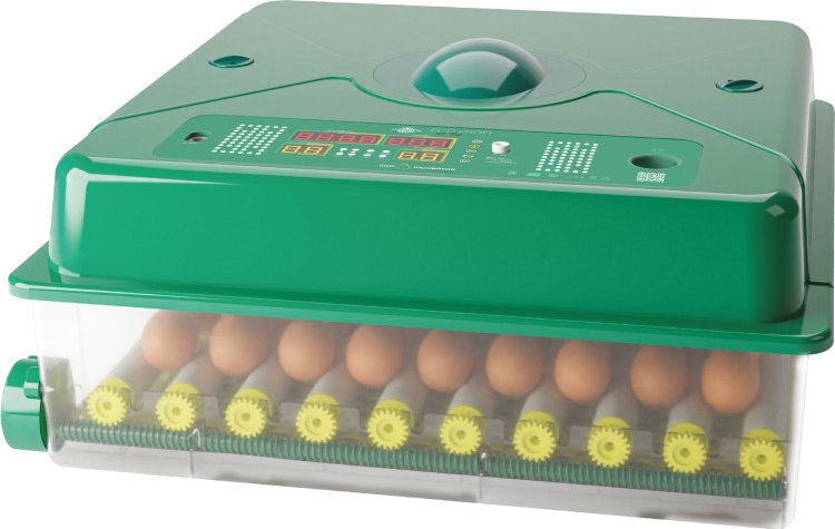 B-FARM Automatická líheň AGROFORTEL ECO PROFI C70 - pro slepice, kachny, husy a holuby