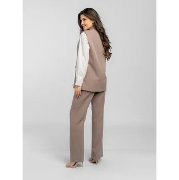 Pánský oblek Salme Oblek Viola Hnědá Regular Fit 42