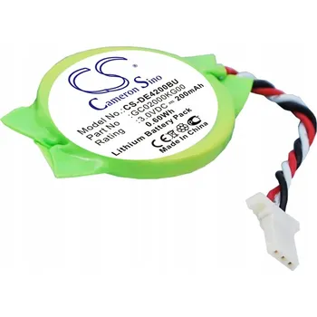 Baterie k notebooku Baterie typu GC02000KG00 pro BIOS CMOS pro DELL Latitude E4200 a Latitude E4300