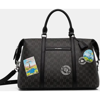 Kabelka Taška Karl Lagerfeld IKON MONOGRAM B1W30252 hnědá 89X, vel. ONE SIZE