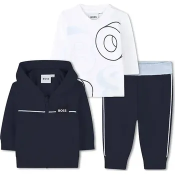 Kojenecká tepláková souprava BOSS J52527 námořnická modř 59X, vel. 74