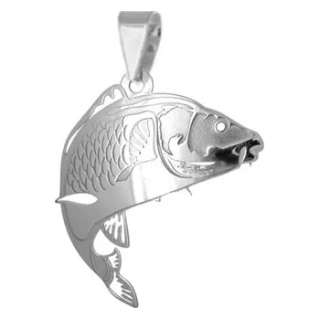 Přívěsek Stříbrný přívěšek kapr PA1762STRF