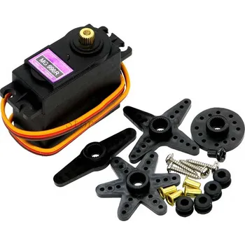 Elektronická stavebnice LaskaKit_cz Servo MG996 s kovovými převody, kontinuální