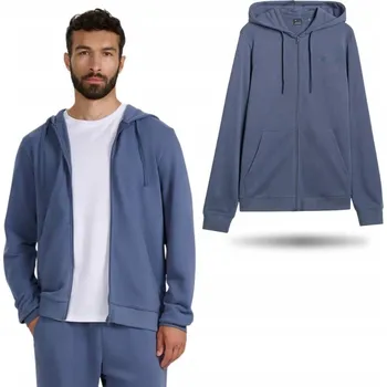 Pánská mikina PÁNSKÁ MIKINA SPORTOVNÍ 4F NA ZIP S KAPUCÍ XXL TSWSM1768 SS25