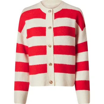 Dámský svetr esmara® Dámský kardigan (červená/bílá, M(40/42))