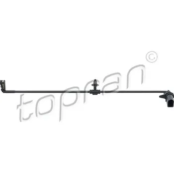 Brzdová destička Výstražný kontakt, opotřebení obložení TOPRAN 117 345