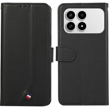 Pouzdro na mobilní telefon ABEEL 130563 ABEEL DELICATE Peněženkový obal POCO F8 Pro černý