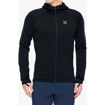 Dámská mikina Rozepínací mikina Montura Fadis Grid Hooded Maglia - black