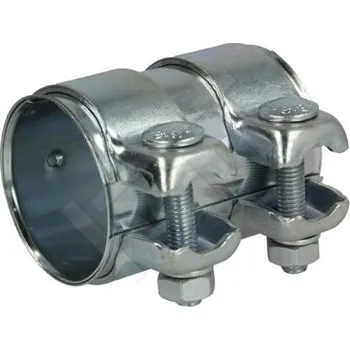 Výfuk pro motocykl Spojovací trubka výfuku s objímkami, FI 56 mm, délka 90 mm