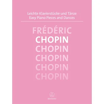 Hudebniny Snadné klavírní skladby a tance (Chopin)