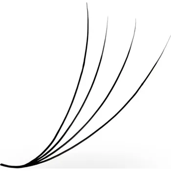 Péče o řasy a obočí Luxury Lashes 4D Řasy Premium sypané v hotovém vějířku 1 000 ks Zakřivení umělých řas: CC, Délka umělých řas: 14 mm, Tloušťka řas: 010