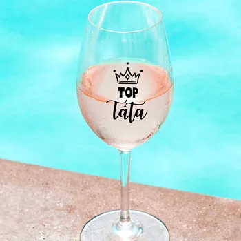 Ahome CZ Čirá sklenice na víno 450ml - TOP táta