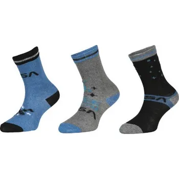 3PACK dětské ponožky NASA vícebarevné (39133/blue) 31/34 Možnost vrácení zboží ZDARMA do 120 dnů!