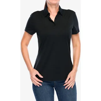 Dámská móda Dámské polokošile Icebreaker Merino 150 Tech Lite III SS Polo - black