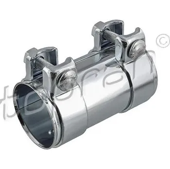 Výfuková trubka Spojovací trubka výfuku s objímkami, FI 60 mm, délka 120 mm