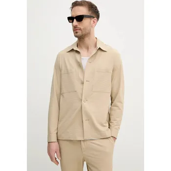 Pánská košile Košile BOSS 50540695 béžová 08X, vel. 52