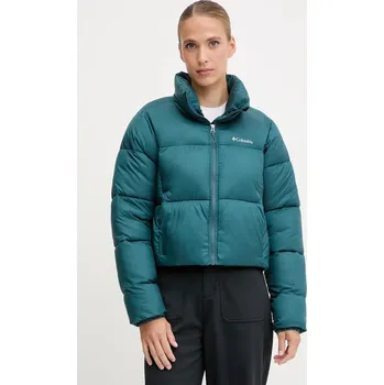 Pánská bunda Bunda Columbia Puffect Colorblock 2088501 tyrkysová 69D, vel. M