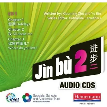 Cizí jazyk Jin bu 2 Audio CD A (11-14 Mandarin Chinese) - Bin, Yu a Zhu, Xiaoming