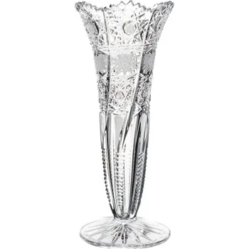 Váza Broušená váza, Royal Crystal, 20,5 cm