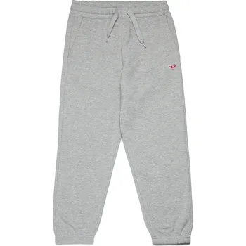 Dětské bavlněné tepláky Diesel PGINND TROUSERS J02235 šedá 90X, vel. 106