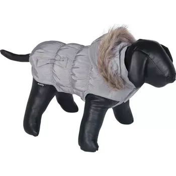 Obleček pro psa Nobby DAIKI obleček pro psa šedá s kožíškem 20cm