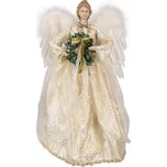 Clayre & Eef 65219 Anděl s věnečkem a…