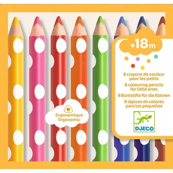 Pastelka Pastelky Djeco 8 ks