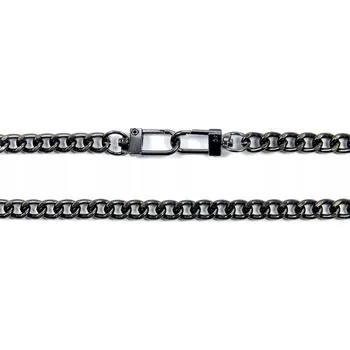 Řetízek Řetízek k Kabelce, Šňůrka 60cm, Tmavý Nikl